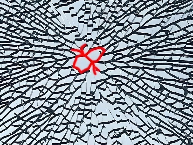 Cómo determinar si la rotura del vidrio es causada por la autoexplosión o el daño humano