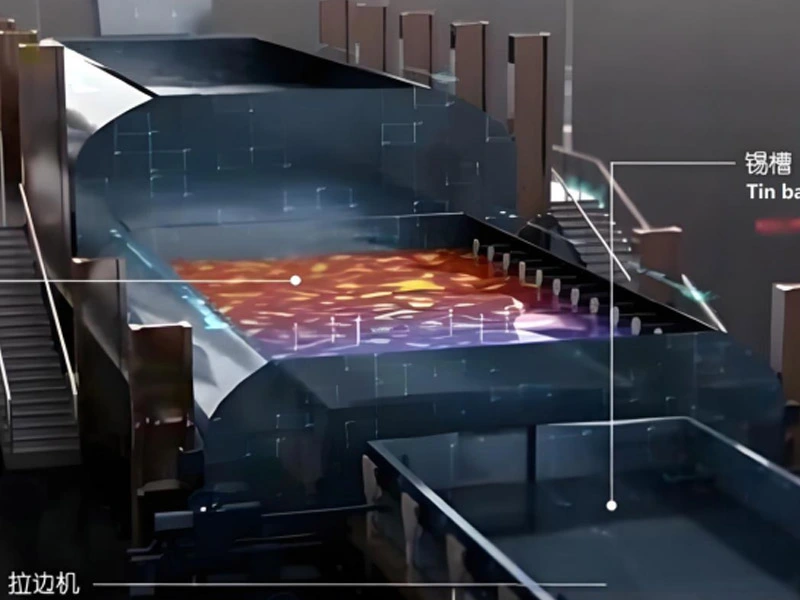 ¿Qué es el vidrio flotado?