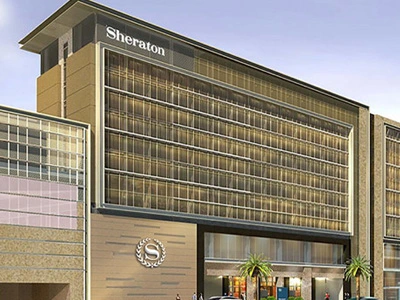Sheraton Hotel Vidrio Arquitectónico Lanjing en Manila
